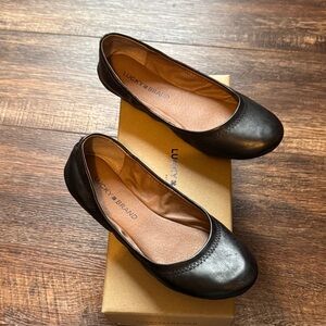 Lucky Brand Women's Classic Black Flats